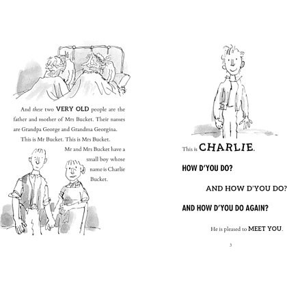 Книга на английском языке "Charlie and the chocolate factory", Dahl R. - 2