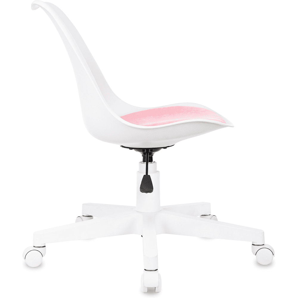 Кресло для персонала Бюрократ CH-W333 Velvet 36, ткань, пластик, розовый - 4