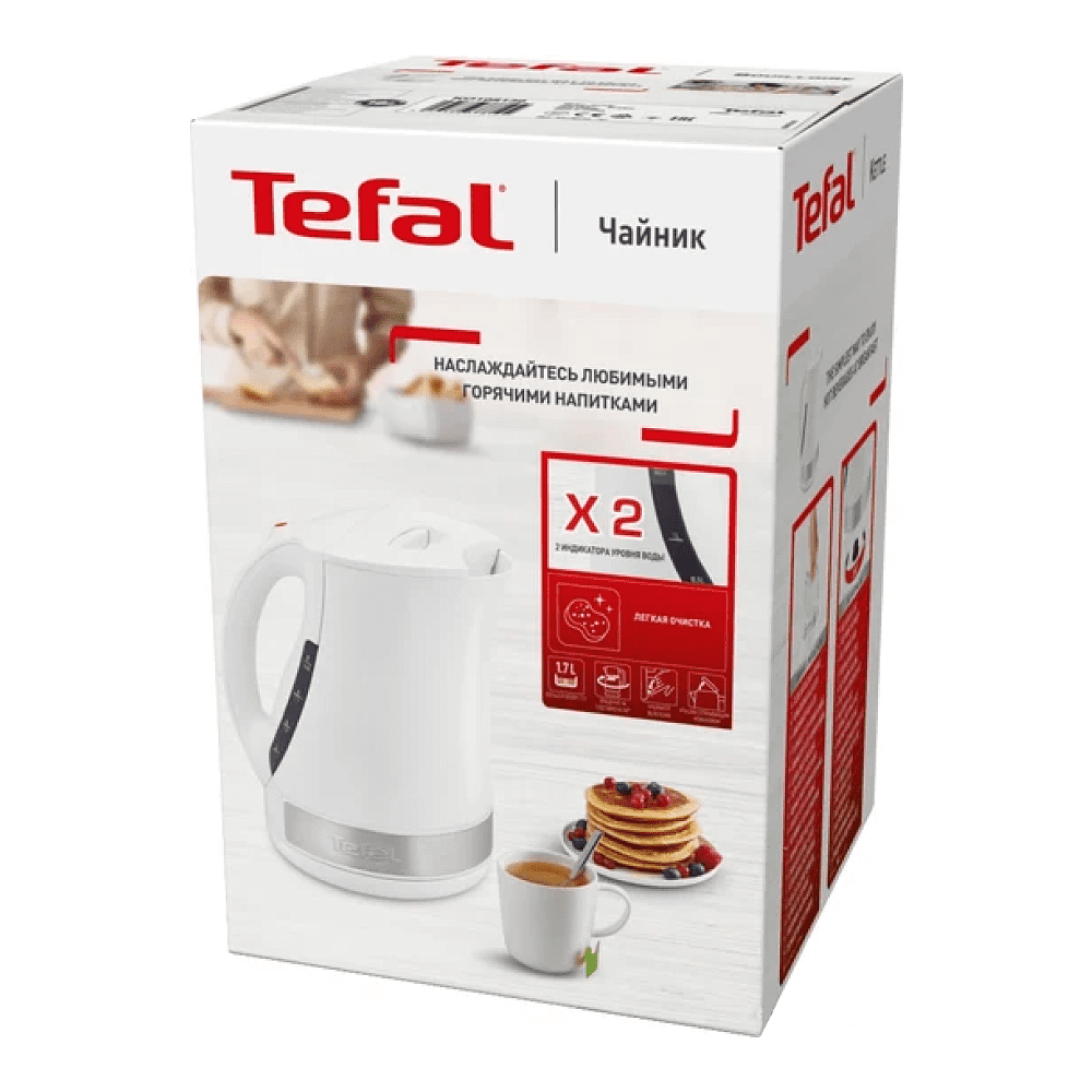 Электрочайник TEFAL KO108130, белый - 3