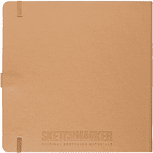 Скетчбук "Sketchmarker", 80 листов, 20x20 см, 140 г/м2, капучино 