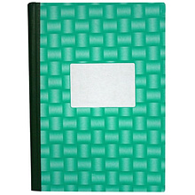 Книга канцелярская "Колор", A4, 100 листов, клетка, зеленый