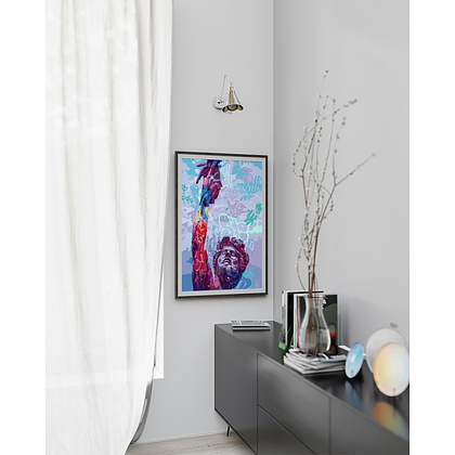 Картина по номерам "Дионис статуя граффити" - 4 Картина по номерам "Дионис статуя граффити" - 4