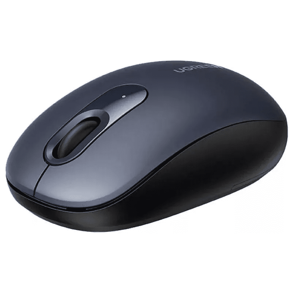 Мышь Ugreen "105/90550", беспроводная, 2400 dpi, 4 кнопки, темно-синий 