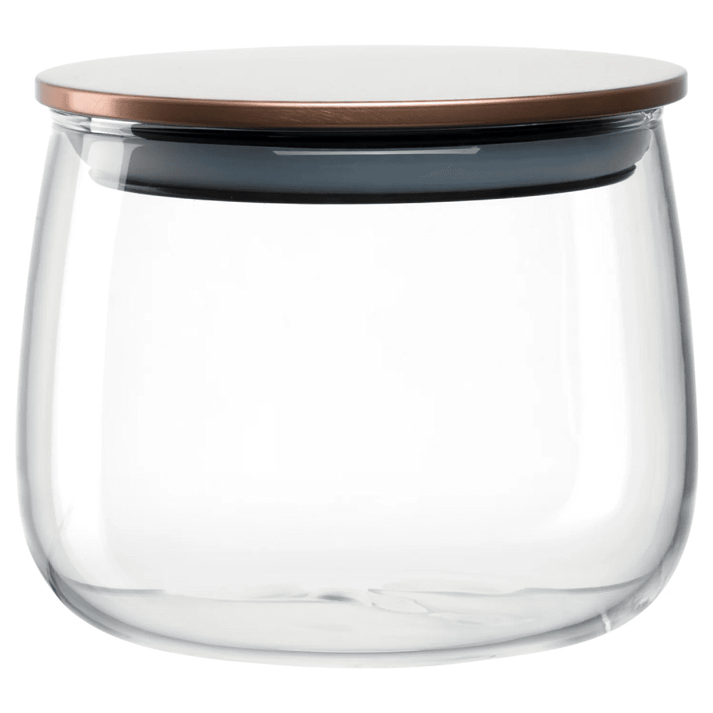 Сахарница "Te Per Te", стекло, прозрачный