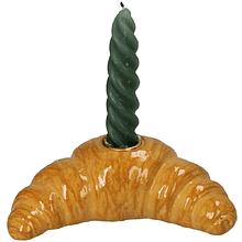 Подсвечник "Croissant", полирезина, коричневый