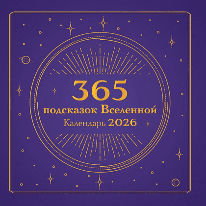Календарь настенный перекидной "365 подсказок Вселенной" на 2026 год