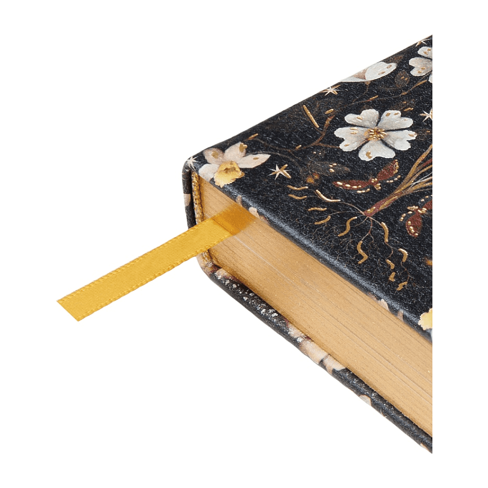 Ежедневник недатированный "Flora. Night Garden", А7, 416 страниц, черный - 3