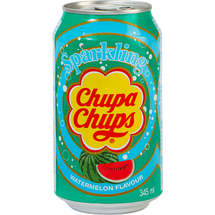 Напиток "Chupa Chups Sparkling" вкус арбуза, 345 мл