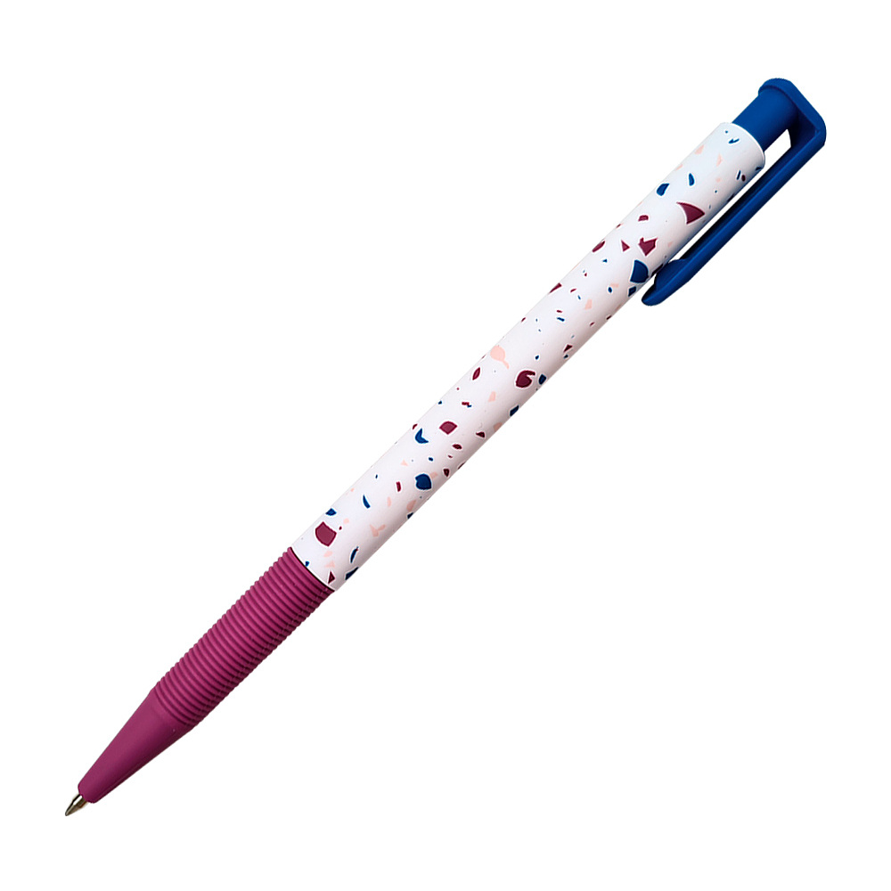 Ручка шариковая автоматическая Be Smart "Simple", 0.7 мм, бордовый, стерж. синий