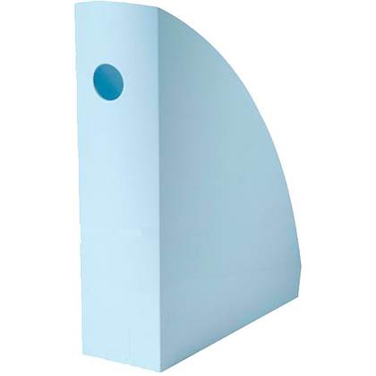 Лоток для бумаги вертикальный "Aquarel", голубая пастель