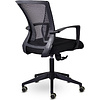 Кресло для персонала Энжел СН-800 "СР TW-01/Е11-К", ткань, сетка, пластик, черный - 3