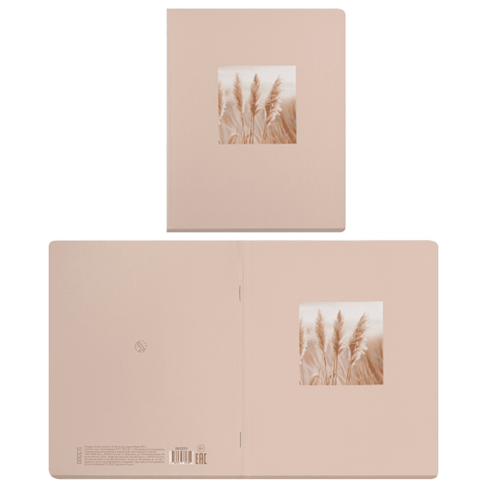 Тетрадь "Beige ART", А5, 48 листов, клетка, ассорти - 5
