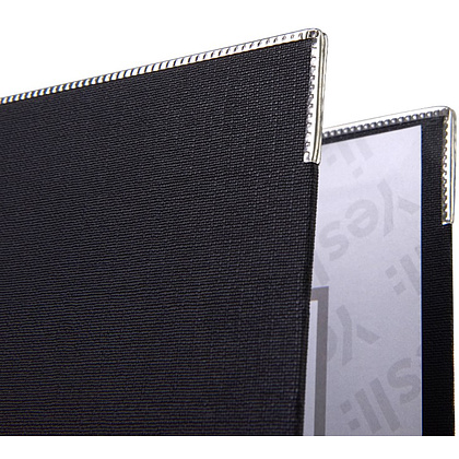 Папка-регистратор "Yesli:", А4, 50 мм, ПВХ Эко, черный - 3