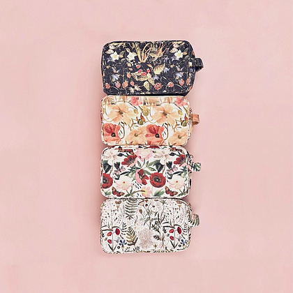 Косметичка "Flora. Луговые травы", 23х14х10 см - 6