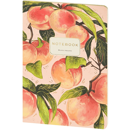 Тетрадь "Flora. Paradise. Персики", A5, 40 листов, клетка, розовый