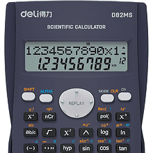 Калькулятор научный Deli Core "D82MS", темно-серый, 240 функций