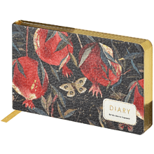 Еженедельник недатированный "Гранат", А6- , 160 страниц, линованный, разноцветный