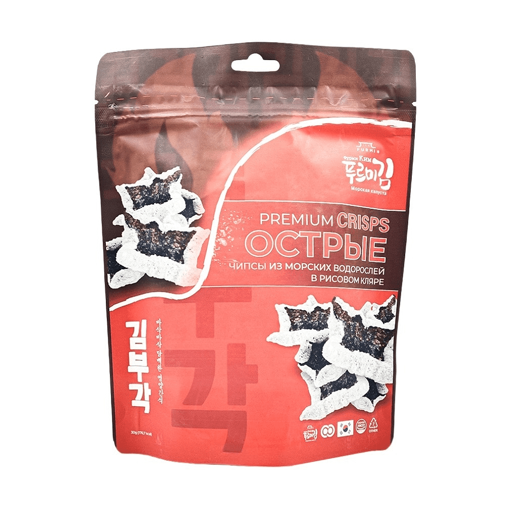 Капуста морская "Furmi Premium", в рисовом кляре острые, 30 гр