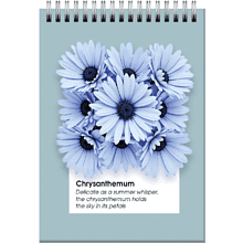 Блокнот "Гербарий.2", A6, 60 листов, клетка, голубой