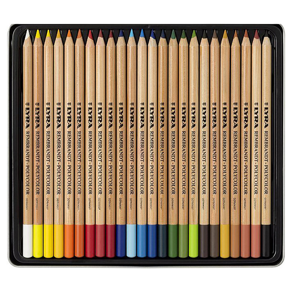 Карандаши цветные "Rembrandt Polycolor", 24 шт. металлическая упаковка - 3