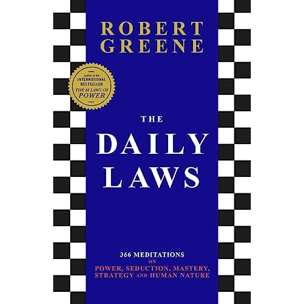 Книга на английском языке "The Daily Laws", Robert Greene