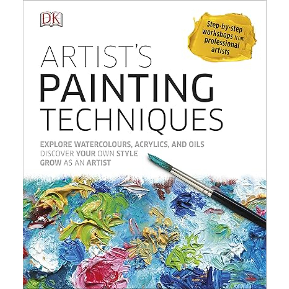 Книга на английском языке "Artists Painting Techniques"