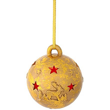 Украшение новогоднее "Шар. Сияние звезд", 9 см
