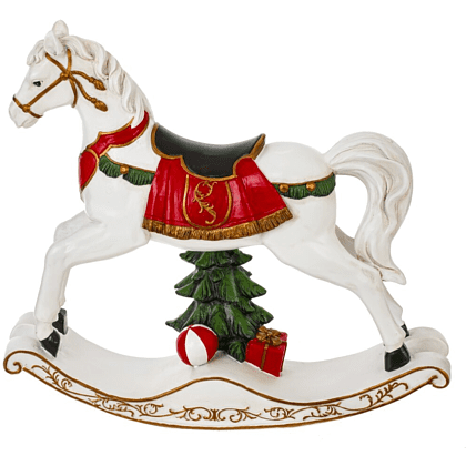 Фигурка "Лошадка-качалка", 27 x 6 x 25 см, разноцветный