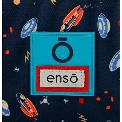 Рюкзак школьный Enso "Outer space" S, синий, черный - 6