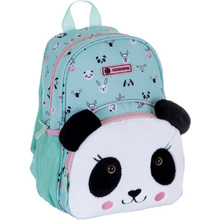 Рюкзак школьный "Teddy panda", светло-зеленый