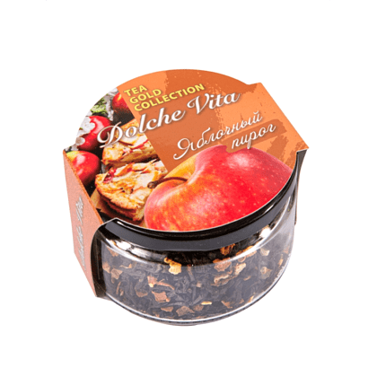 Чай Dolche vita "Яблочный пирог", 50 г, черный