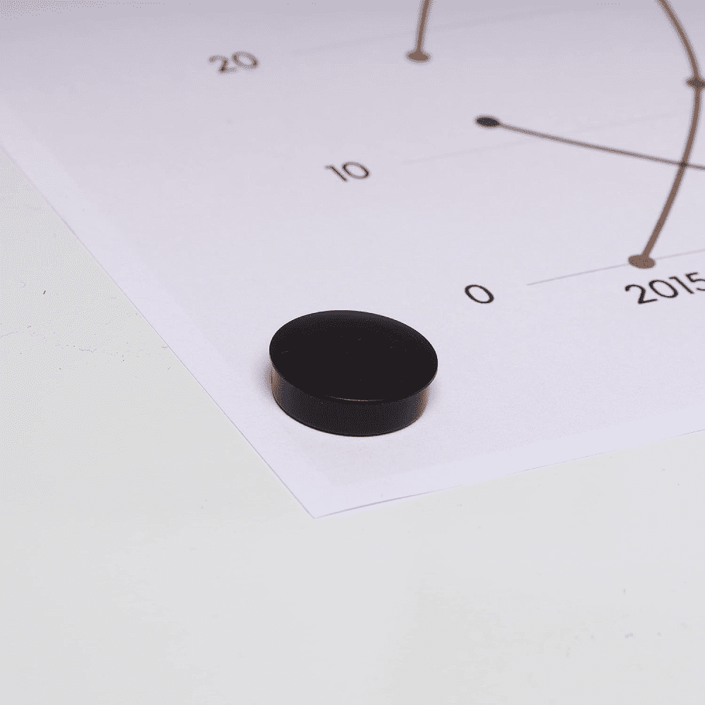 Магнитная доска с полимерным покрытием "C7", 120х150 см, белый - 3