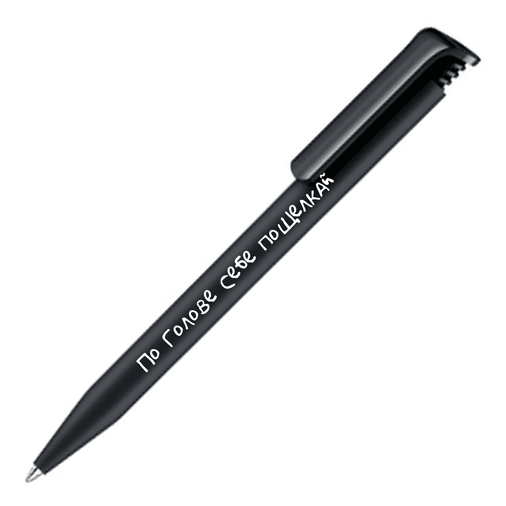  Набор ручек шариковых автоматических "Super Hit Matt. Запасная ручка", 1.0 мм, черный, стерж. синий, 5 шт - 6
