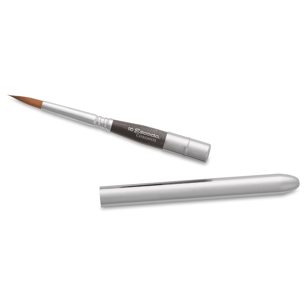 Кисть "Escoda Chronos", микс, круглая, складная, № 8 - 3