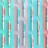 Ручка шариковая автоматическая "HappyClick. Ягодные тортики. Черника", 0.5 мм, фиолетовый, голубой, стерж. синий - 2