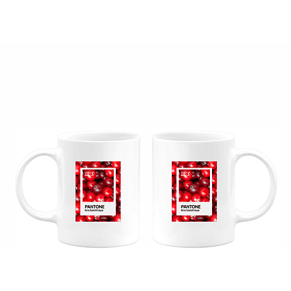 Кружка керамическая "Color of Belarus. Pantone Ikra balotnaya", 330 мл, белый - 5