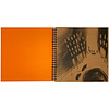 Скетчбук "Kraft", 29.5x29.5 см, 140 г/м2, 40 листов, оранжевый - 2