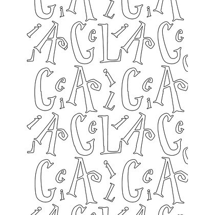 Раскраска "Алиса в Стране чудес. Раскраска" (голубая) - 6