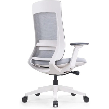 Кресло компьютерное SitZone E-VL002B-BS, сетка, ткань, пластик, серый - 4