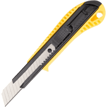 Нож строительный Deli YS EDL003, 18 мм, универсальный