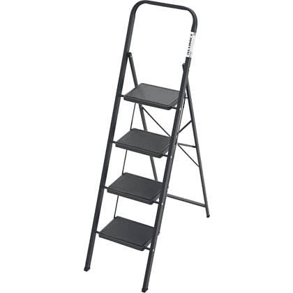 Лестница-стремянка Алюмет MK804C, стальная, 4 ступени