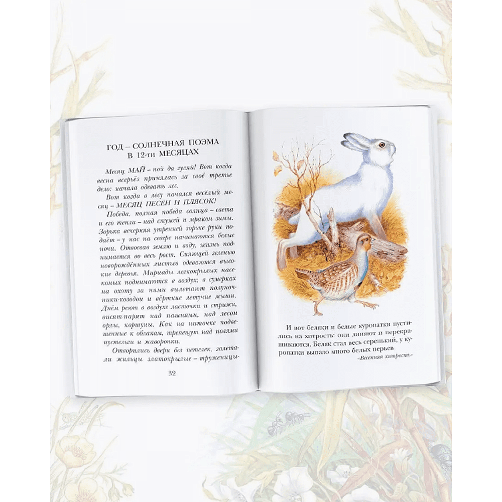 Книга "Детское чтение. Лесная газета. Рассказы", Виталий Бианки - 6