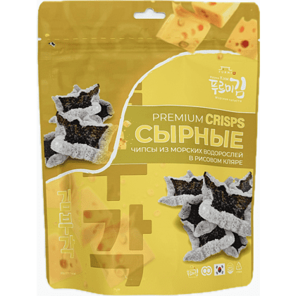 Капуста морская "Furmi Premium", в рисовом кляре со вкусом сыра, 30 гр.
