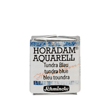 Краски акварельные "Schmincke Horadam", 984 синий tundra, полукювета