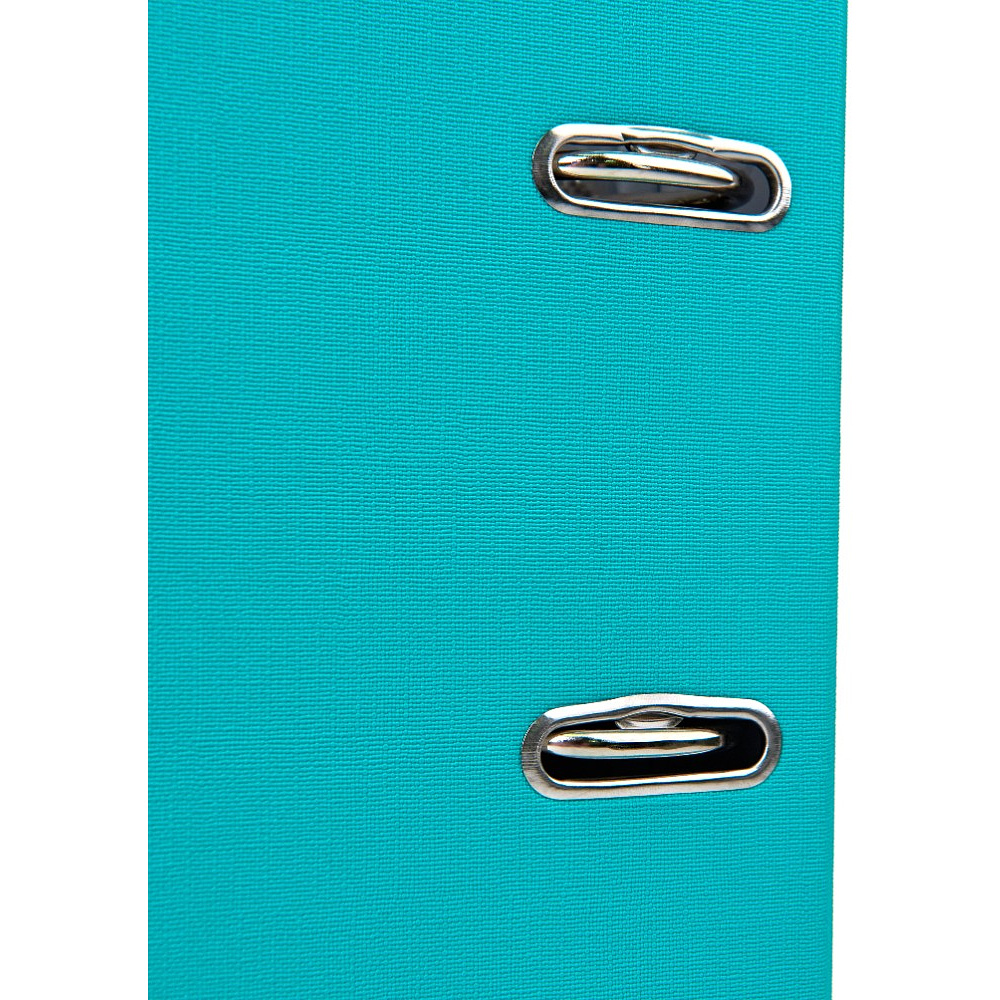 Папка-регистратор "Yesli:", А4, 50 мм, ПВХ, бирюзовый - 3