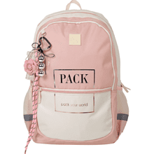 Рюкзак для учащихся начальных классов "Universal Pastel pack", бежевый, розовый