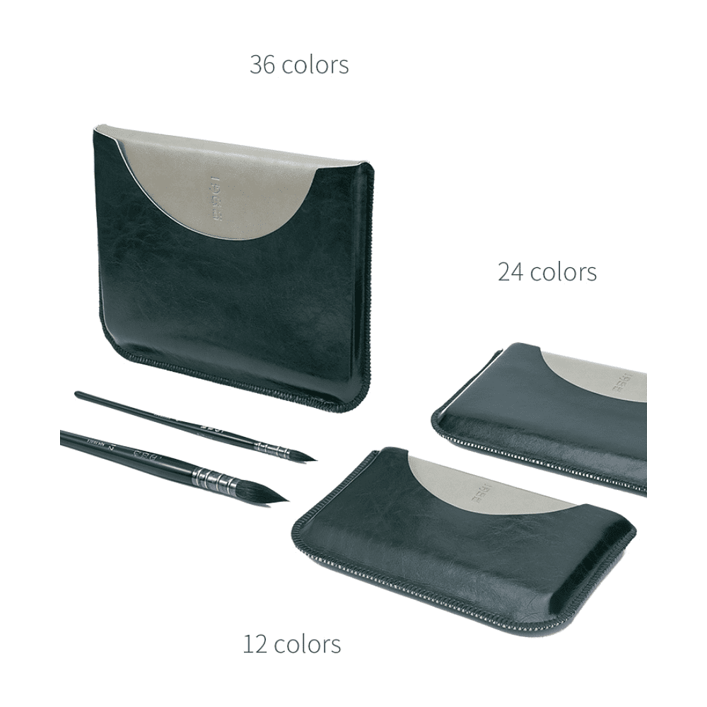 Набор красок акварельных "Himi Original Premier", 24 цвета, кюветы - 7