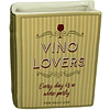 Ваза "Book Vino Lovers", 14.4х5.5х18.2 см, зеленый - 2