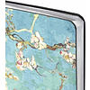 Ежедневник недатированный "Van Gogh", А5, 136 страниц, голубой - 4