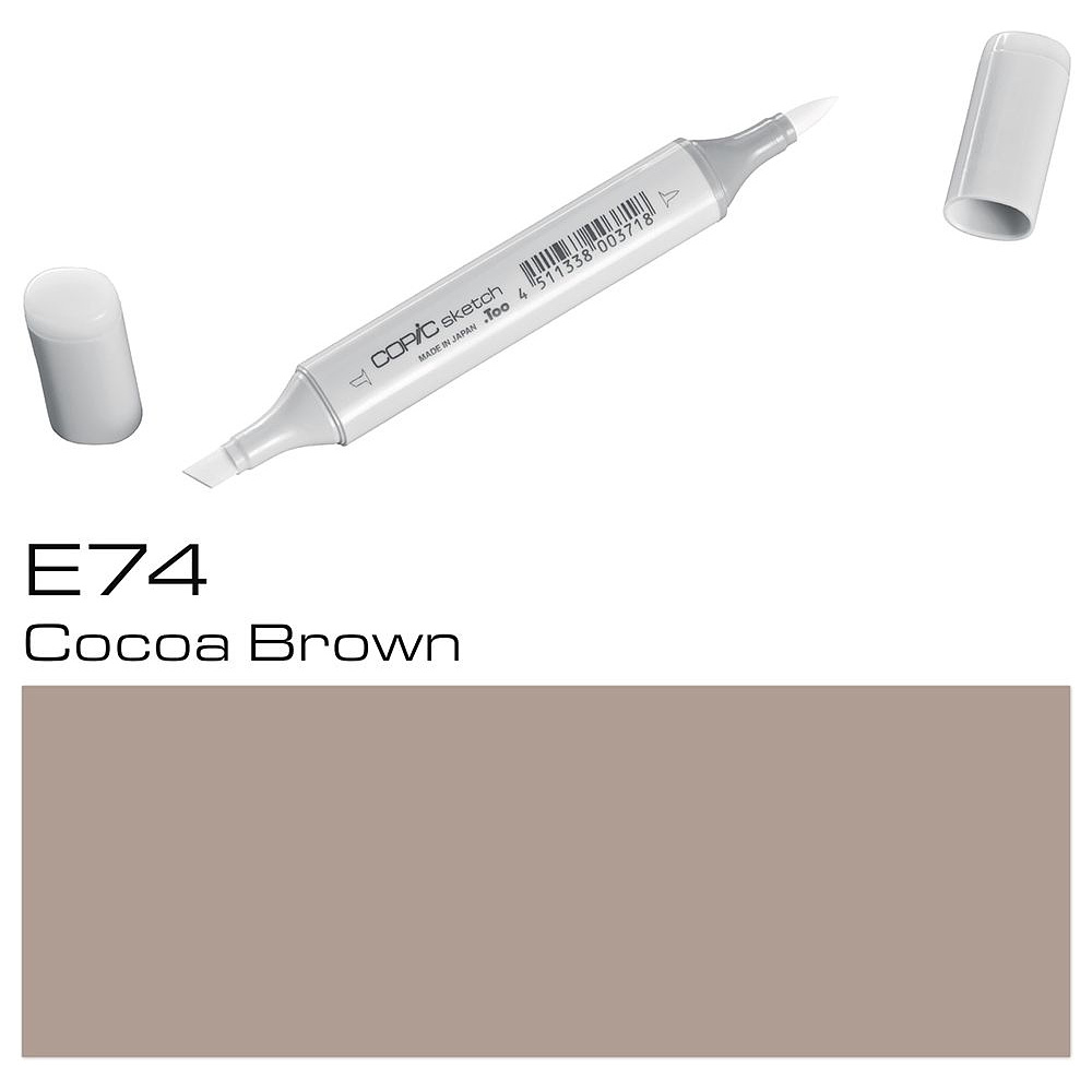Маркер перманентный "Copic Sketch", E-74 какао